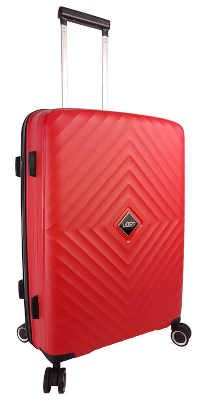 Voss 3 piece luggage set -red