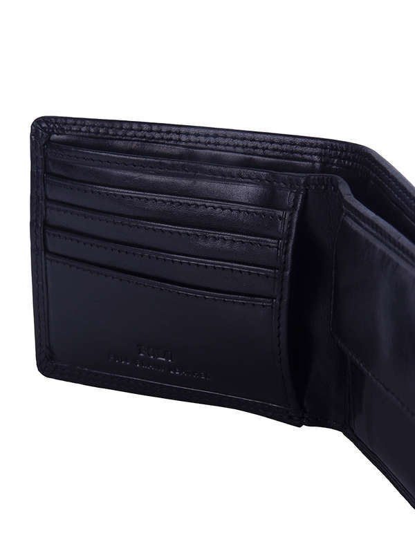 Polo Kenya Billfold with Coin Section -black