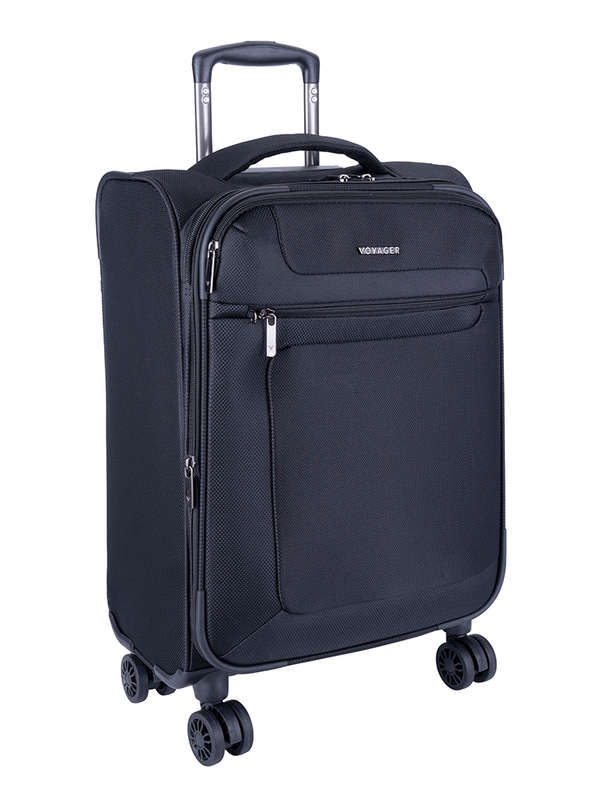 Voyager Istria 4 Wheel Carry On Trolley -Black