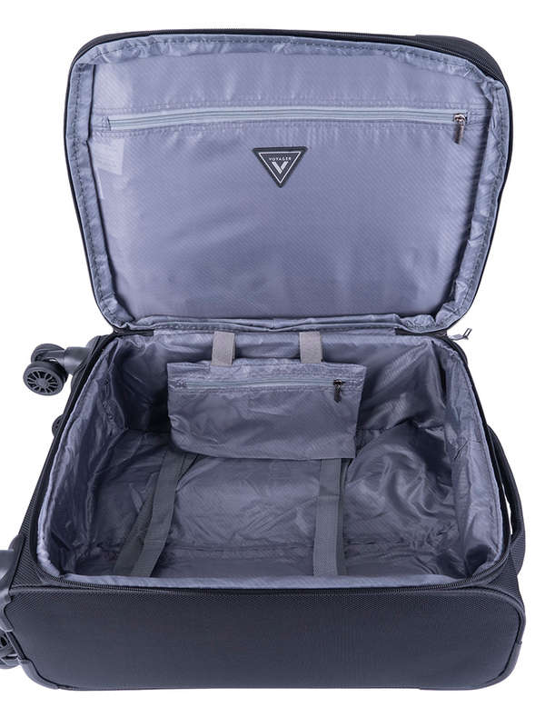 Voyager Istria 4 Wheel Carry On Trolley -Black