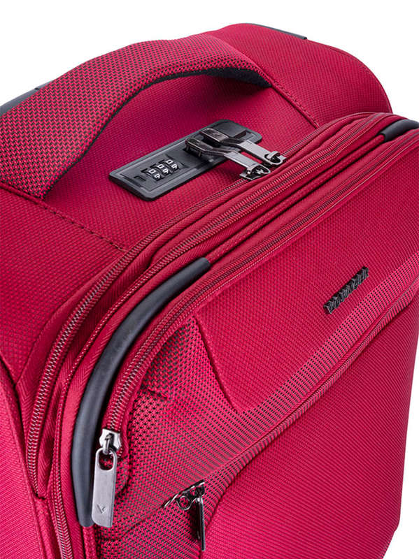 Voyager Istria 4 Wheel Carry On Trolley -Red