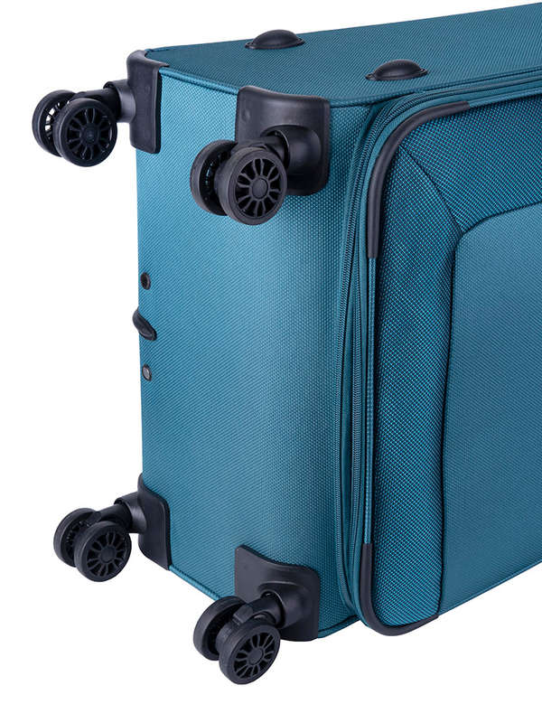 Voyager Istria Medium 4 Wheel Trolley Case -Teal