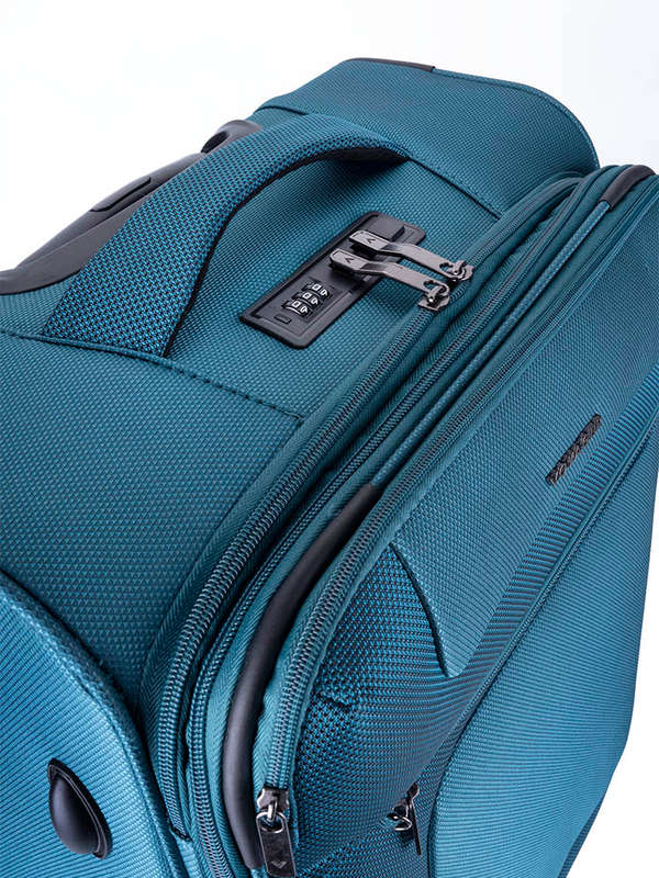 Voyager Istria Medium 4 Wheel Trolley Case -Teal