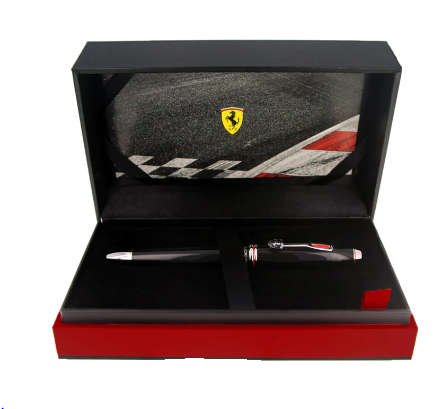 ferrari cross black ballpoint pen