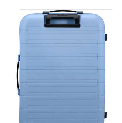 American tourister novastream spinner expanable 66cm pastle blue