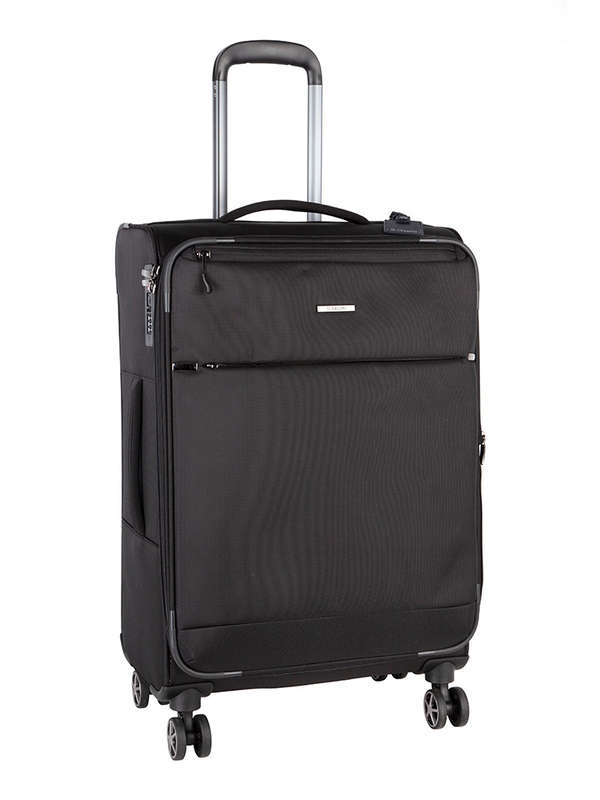 Cellini Smartcase Medium 4 Wheel Trolley Case black