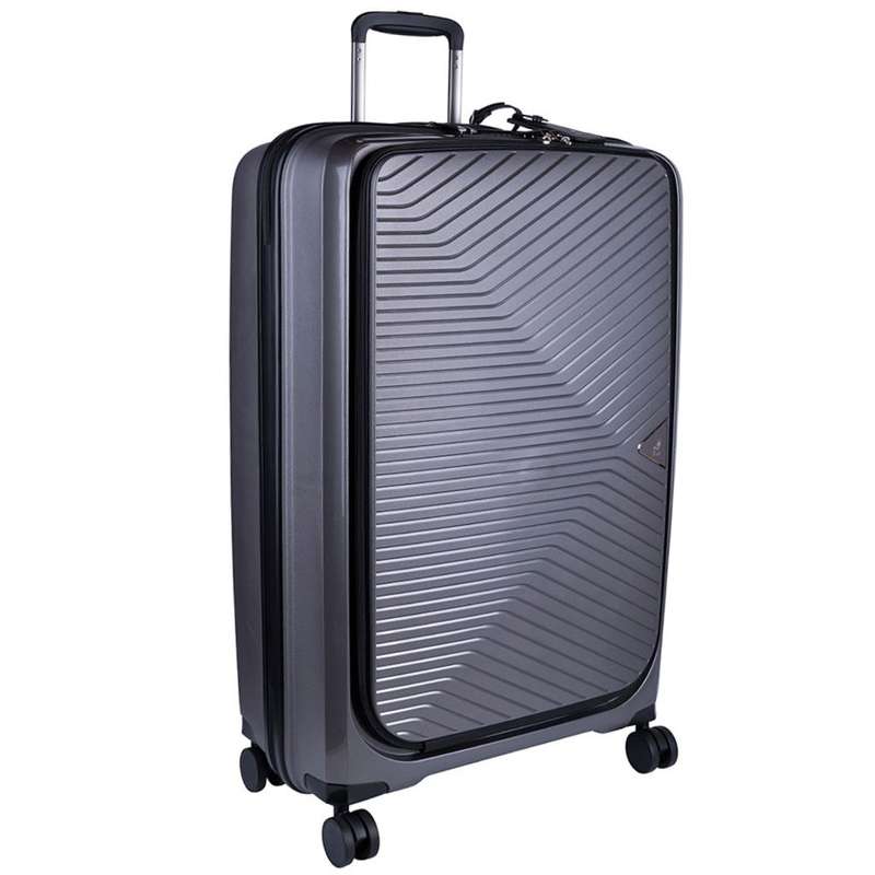Polo Proflex Fusion Large  4 Wheel Trolley Case charcoal