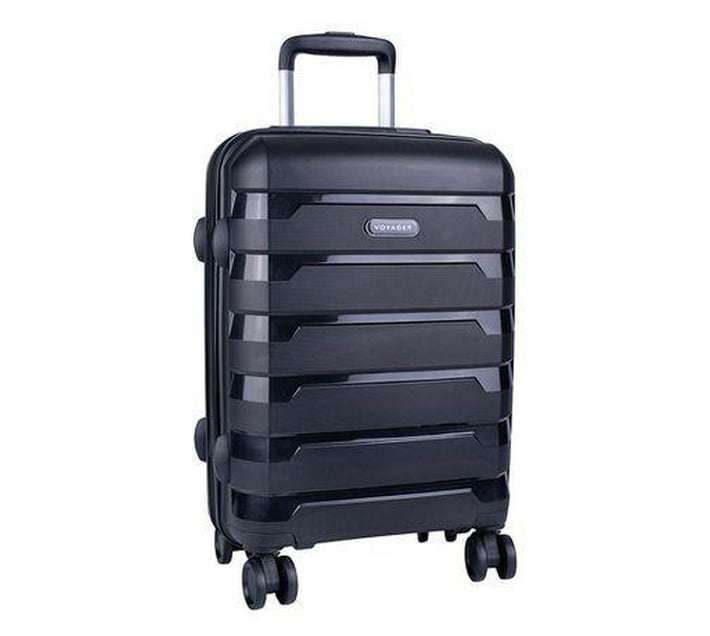 Voyager Pacific Carry On Trolley Case - 55cm - BLACK