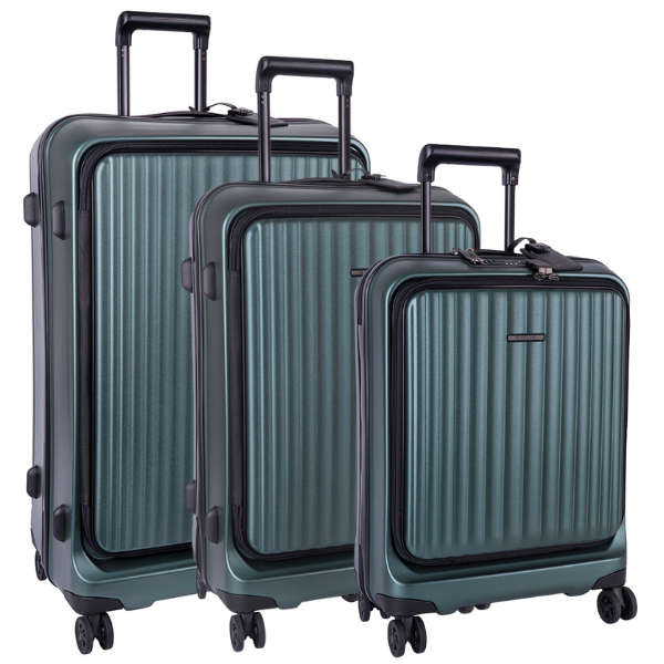 Cellini Tri Pak Set of 3 Green + FREE Packing Cubes