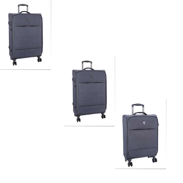 Voyager Getaway 4 Wheel Trolley 3 Piece Set