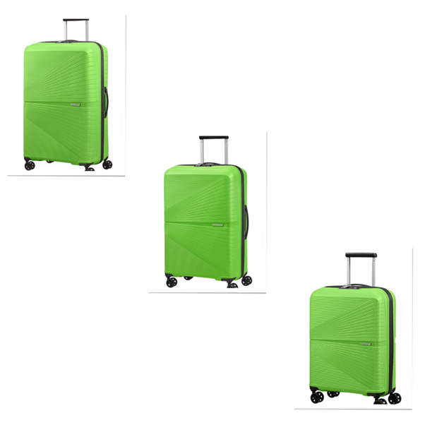 AMERICAN TOURISTER AIRCONIC 3 PIECE SET-ACID GREEN