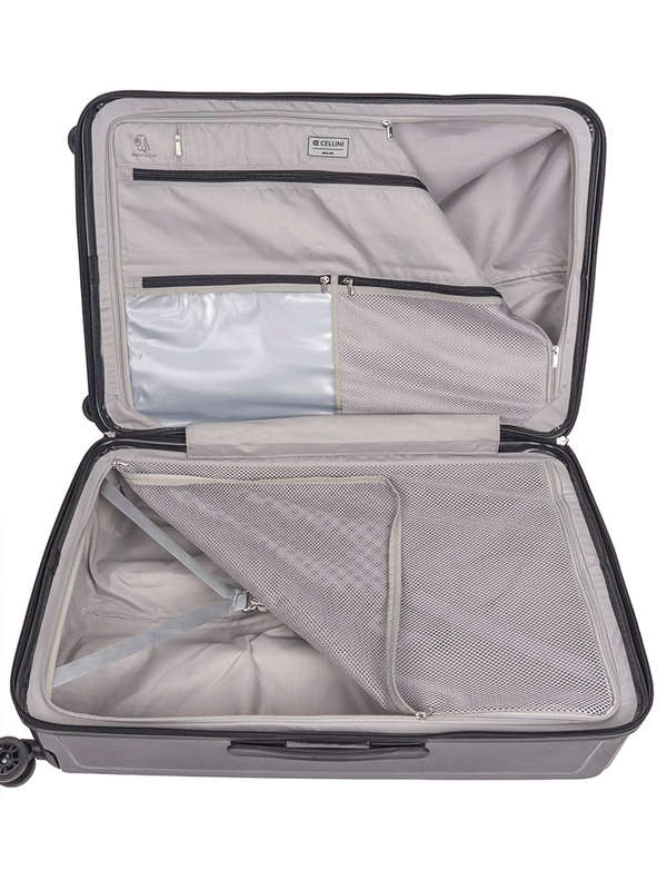 Cellini Compolite Large 4 Wheel Trolley Case black
