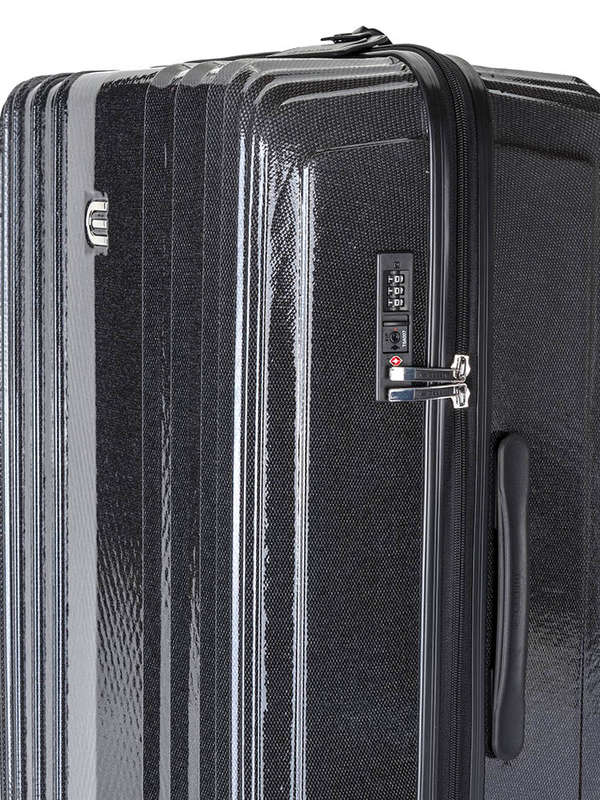 Cellini Compolite Large 4 Wheel Trolley Case black