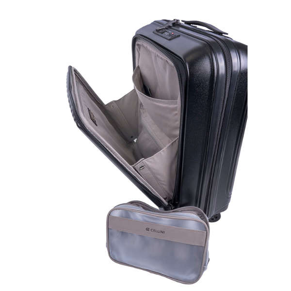 Cellini Tri Pak Set of 3 Black + FREE Packing Cubes