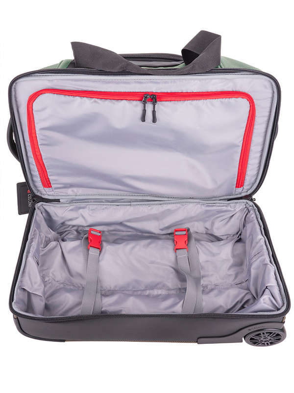 Cellini Xplorer Medium Double Decker Trolley Duffel-GREEN