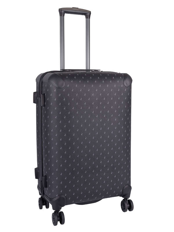 Polo Double Pack Medium 4 Wheel Trolley Case grey