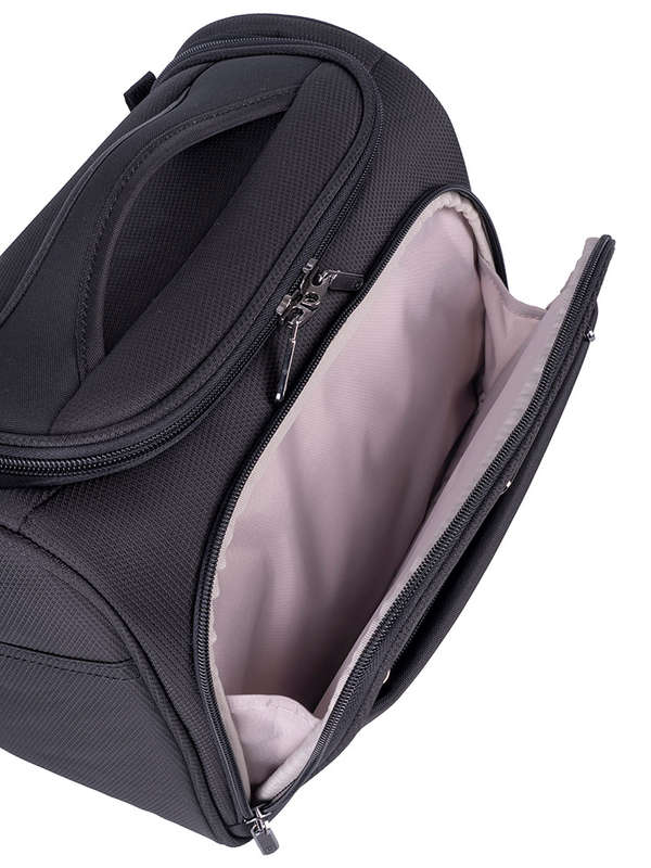 CELLINI MICROLITE SOFT BEAUTY CASE -BLACK