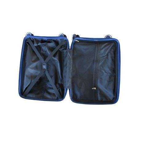 Unbreakable Travel Luggage 3 Piece Suitcases Spinner-NAVY