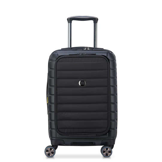 DELSEY SHADOW 5.0 Cabin suitcase - S Expandable Business (55cm)-BLACK