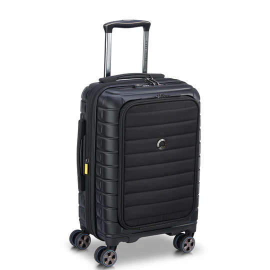 DELSEY SHADOW 5.0 Cabin suitcase - S Expandable Business (55cm)-BLACK