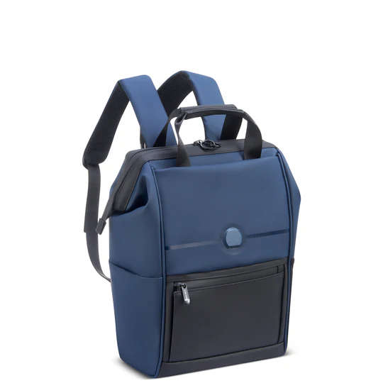 DELSEY TURENNE SOFT BACK PACK - Back Pack (PC Protection 14")-NAVY
