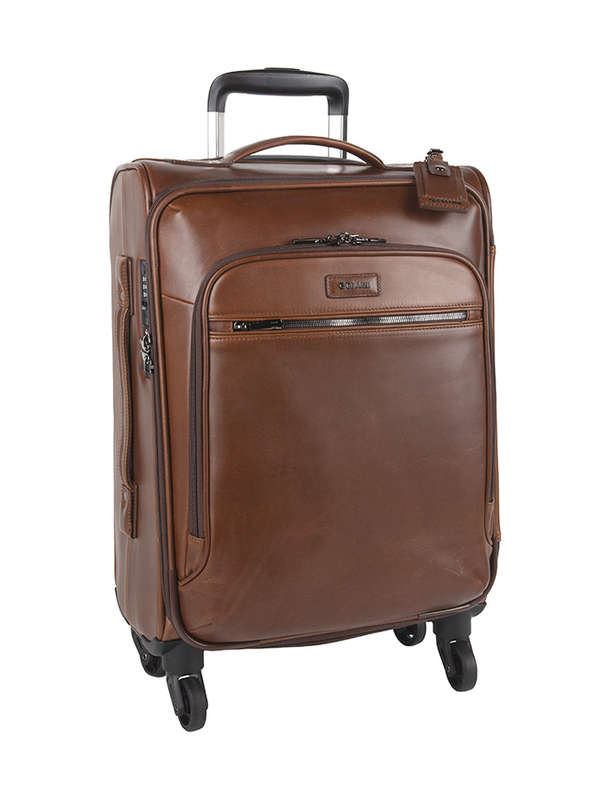 Cellini Infiniti 4 Wheel Carry On Trolley-BROWN