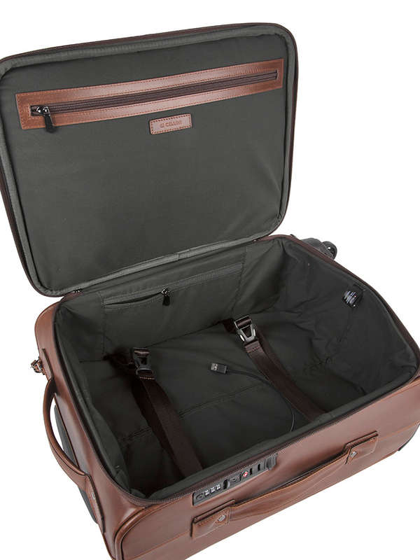 Cellini Infiniti 4 Wheel Carry On Trolley-BROWN