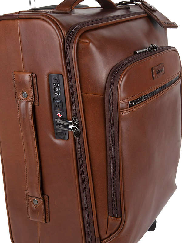Cellini Infiniti 4 Wheel Carry On Trolley-BROWN