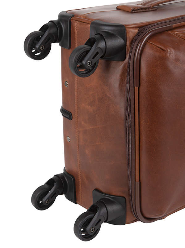 Cellini Infiniti 4 Wheel Carry On Trolley-BROWN