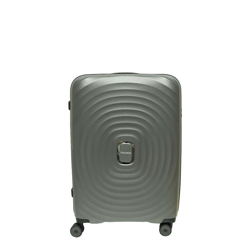 TRAVELITE TWIRL 54CM CABIN TROLLEY CASE-SILVER