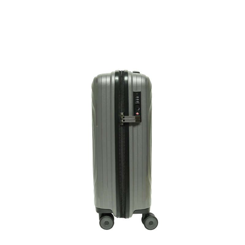 TRAVELITE TWIRL 54CM CABIN TROLLEY CASE-SILVER