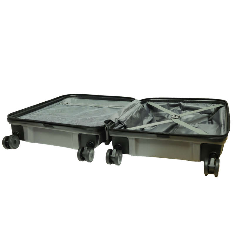 TRAVELITE TWIRL 54CM CABIN TROLLEY CASE-SILVER