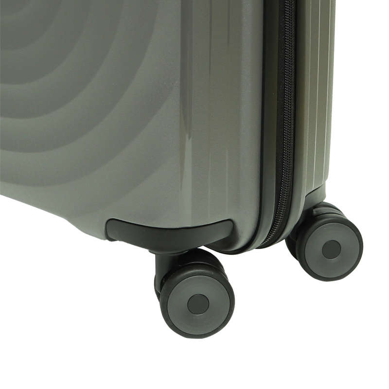 TRAVELITE TWIRL 54CM CABIN TROLLEY CASE-SILVER