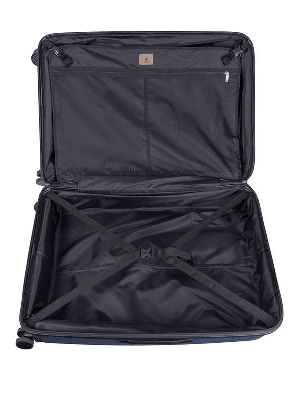 Polo Proflex Fusion Large 4 Wheel Trolley Case-NAVY