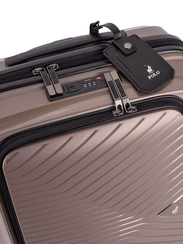 Polo Proflex Fusion 4 Wheel Trolley Carry On-DUNE