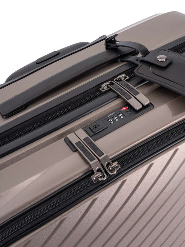 Polo Proflex Fusion Large 4 Wheel Trolley Case-DUNE