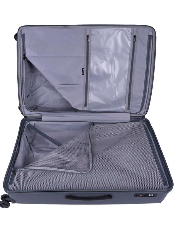 Cellini Starlite 4 Wheel Carry On Trolley-GREY