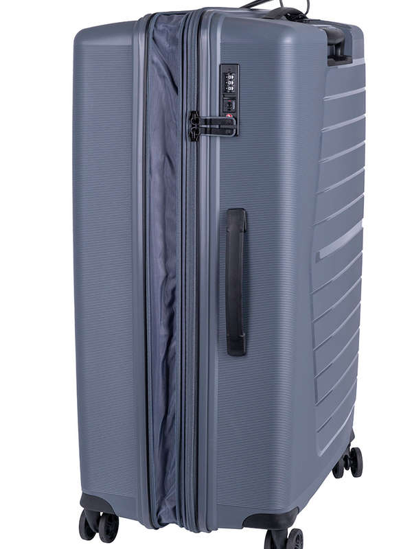 Cellini Starlite 4 Wheel Carry On Trolley-GREY