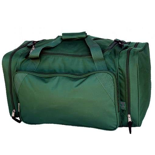 MEDIUM 55CM 600D PLAIN TRAVEL BAG N-1119-GREEN