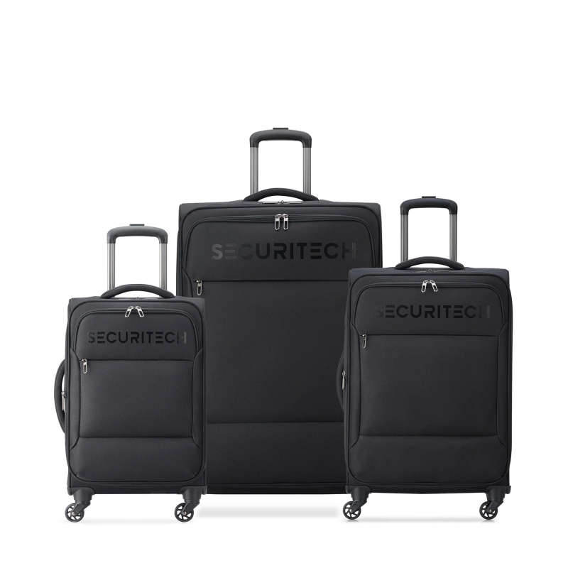 DELSEY SECURITECH  VANGUARD 3-Piece Set-BLACK