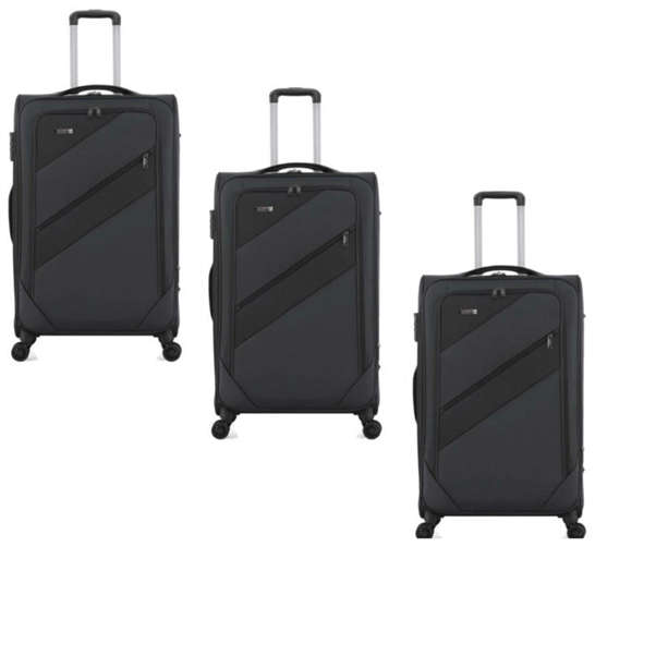TOSCA CLASSIC 3 PIECE SET-CHARCOAL
