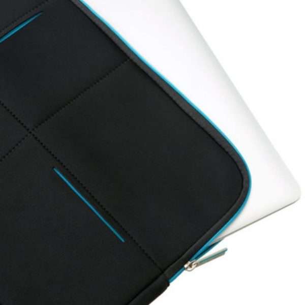 SAMSONITE AIRGLOW SLEEVES LAPTOP SLEEVE NEW 14.1 -BLK/BLUE
