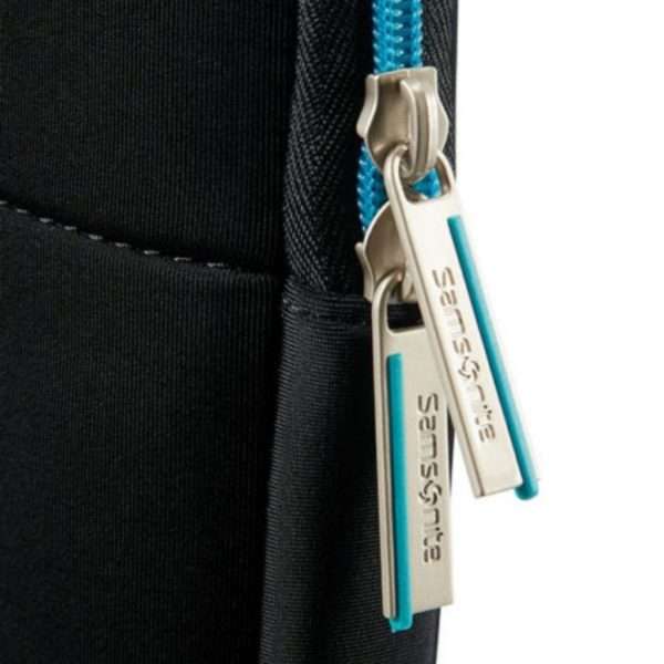 SAMSONITE AIRGLOW SLEEVES LAPTOP SLEEVE NEW 14.1 -BLK/BLUE