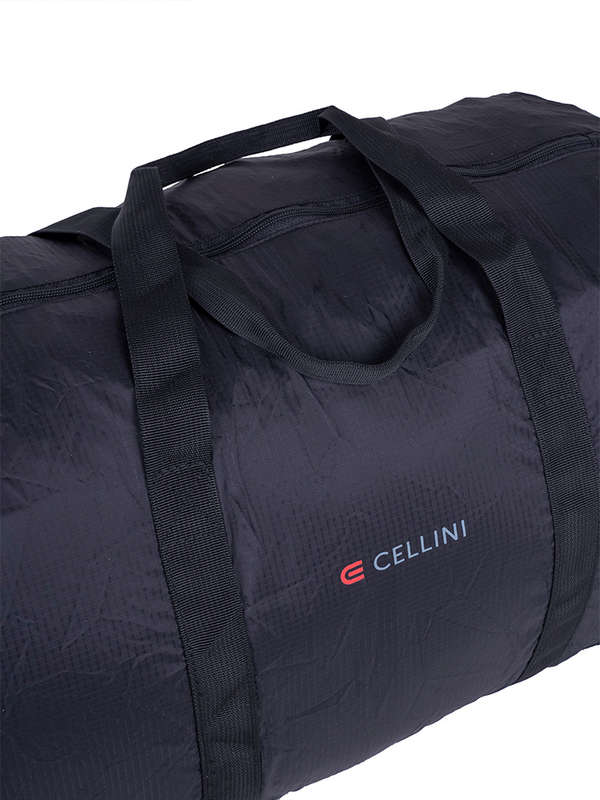 CELLINI ACCESSORIES FOLABLE DUFFEL BAG  BLACK