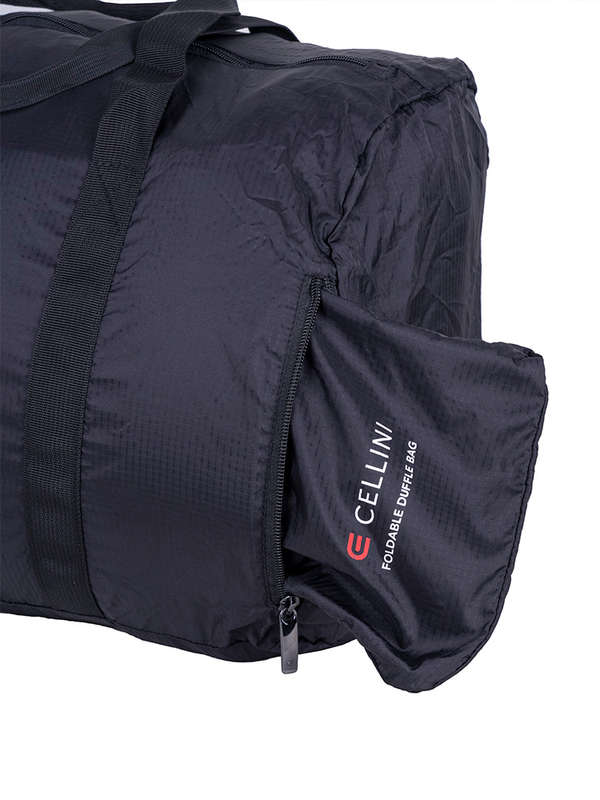 CELLINI ACCESSORIES FOLABLE DUFFEL BAG  BLACK