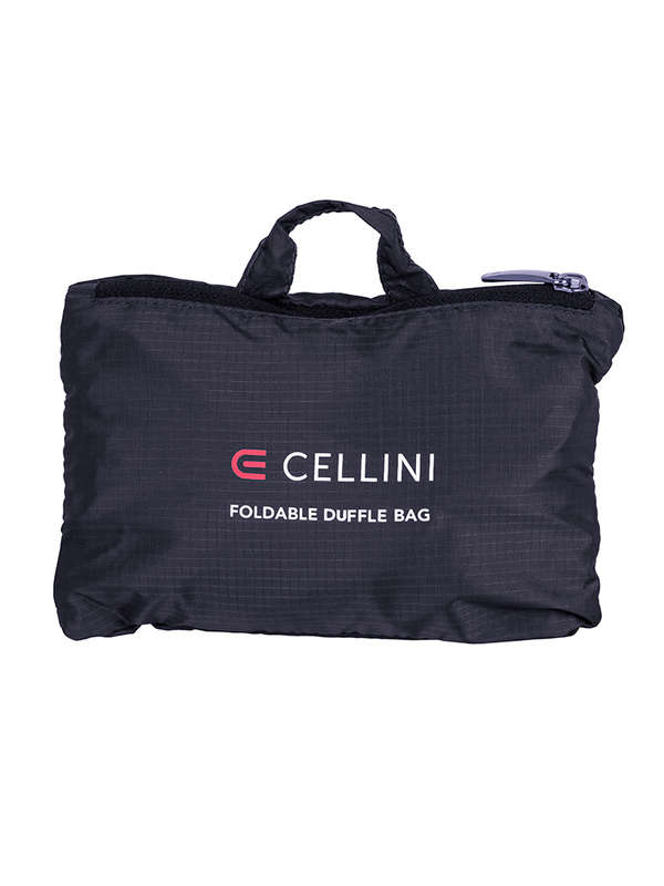 CELLINI ACCESSORIES FOLABLE DUFFEL BAG  BLACK