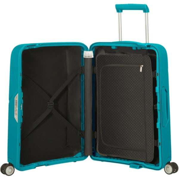 SAMSONITE MAGNUM ECO SPINNER 55CM - ICE BLUE