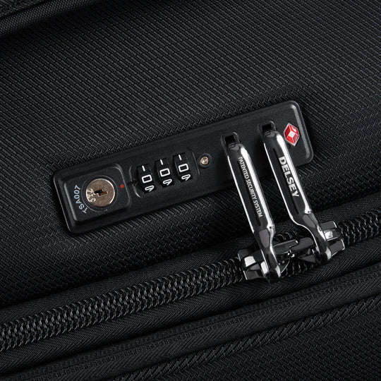 DELSEY MONTMARTRE AIR 2.0 SUITCASE - M Expandable (77cm)-BLACK