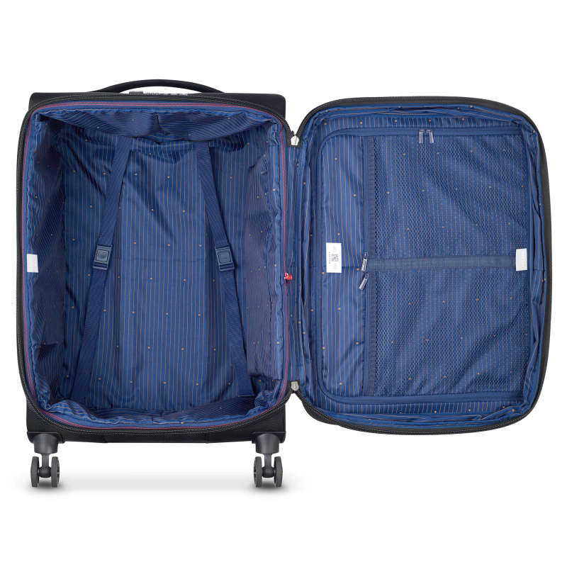 DELSEY MONTMARTRE AIR 2.0 SUITCASE - M Expandable (77cm)-BLACK