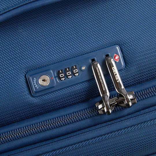 DELSEY MONTMARTRE AIR 2.0 SUITCASE - L Expandable ( 83cm)-BLUE